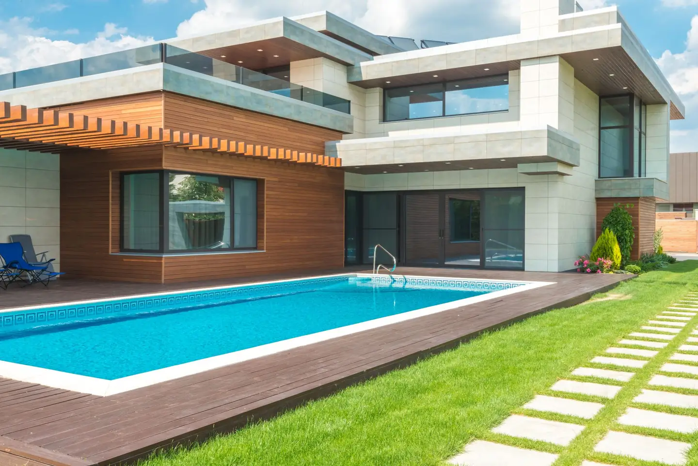 Swimming pool built in Elderslie, NSW